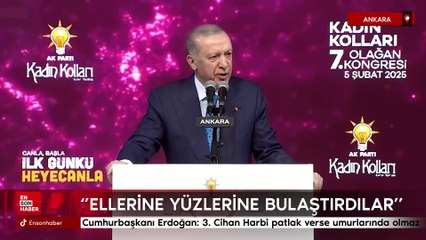Cumhurbaşkanı Erdoğan'dan muhalefete 'Kırmızı kart' eleştrisi