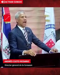 Andrés Cueto asume Coraasan y advierte con el estarán quienes trabajen