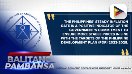 NEDA: Pagtugon sa Inflation, nananatiling prayoridad ng pamahalaan