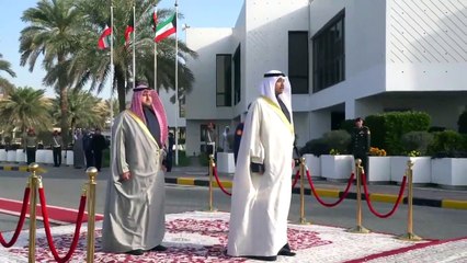 وزارة الدفاع تستقبل معالي الشيخ عبدالله علي عبدالله الصباح بعد صدور المرسوم الأميري بتعيينه وزيرًا للدفاع .