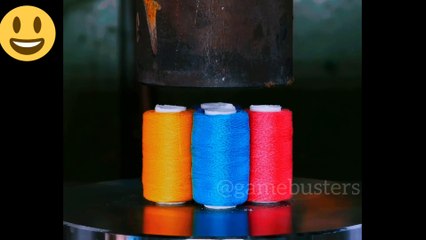 Hydraulic Press Crushing ASMR p5