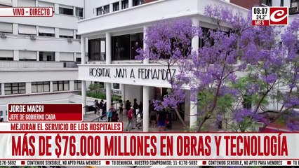 Jorge Macri: "Nuestro sistema de salud es un orgullo"