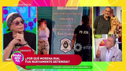 El inquietante llamado que hizo Morena Rial antes de ser detenida