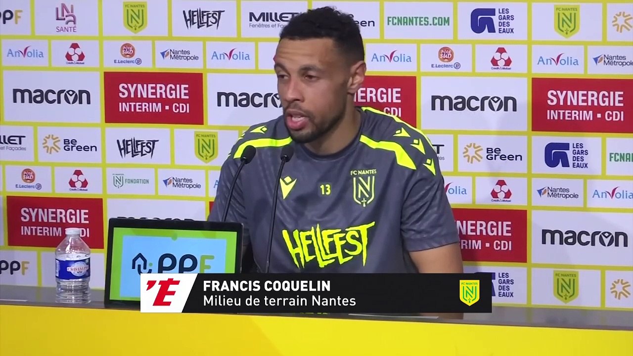 Coquelin sur son arrivée à Nantes : «Un beau challenge» - Foot - Transferts