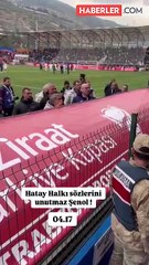 Hatay'da maç sonu sinirler gerildi! Şenol Güneş taraftarlarla tartıştı