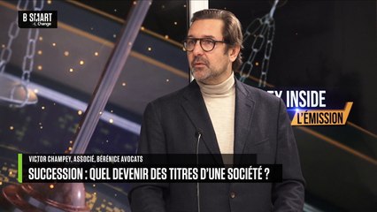 LEX INSIDE - Devenir des titres d’une société dans le cadre d’une succession
