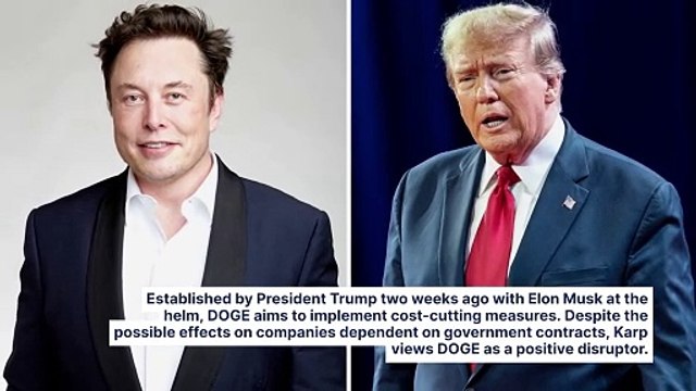 Alex Karp Says Elon Musk's DOGE Initiative Will Be 'Very Good' For Palantir: 'Expecting To See Really Unexpected Things And To Win'