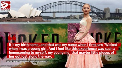 Ariana Grande reveals emotional reason why she used her full name for Wicked credits