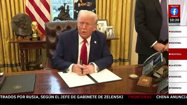 Vocera de la Casa Blanca destaca logros de Donald Trump a dos semanas de su regreso a la presidencia