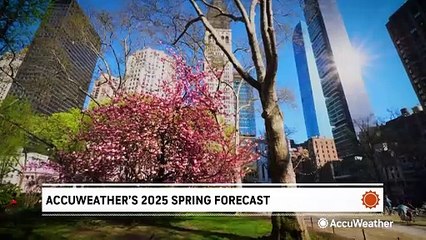 AccuWeather's 2025 spring forecast