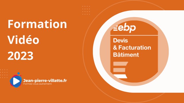 EBP Devis Facturation Bâtiment 2023 Les factures d'acomptes