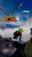 Un skieur survit miraculeusement à une avalanche