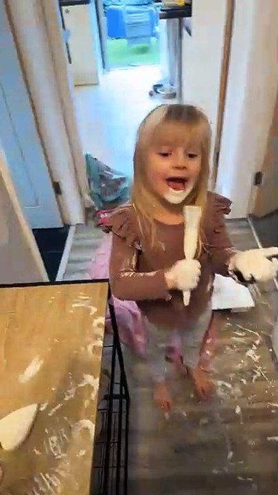 Paint-covered kids turn walls into a canvas of chaos and fun