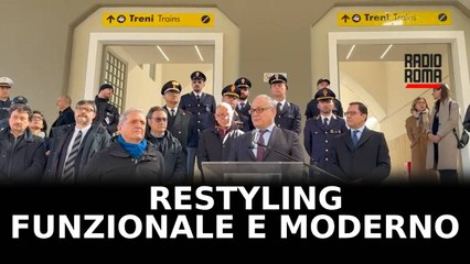 Riqualificata la stazione di Roma San Pietro