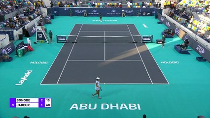 Abou Dhabi - Jabeur passe sans encombre