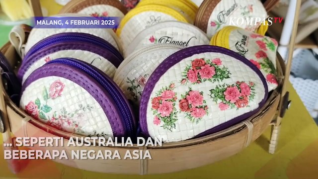 Keren! Kerajinan Tas Decoupage Kreasi Warga Malang Tembus Pasar Mancanegara
