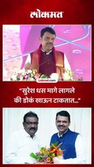 देवेंद्र फडणवीसांचा सुरेश धसांना टोला, हटके कौतुक केलं