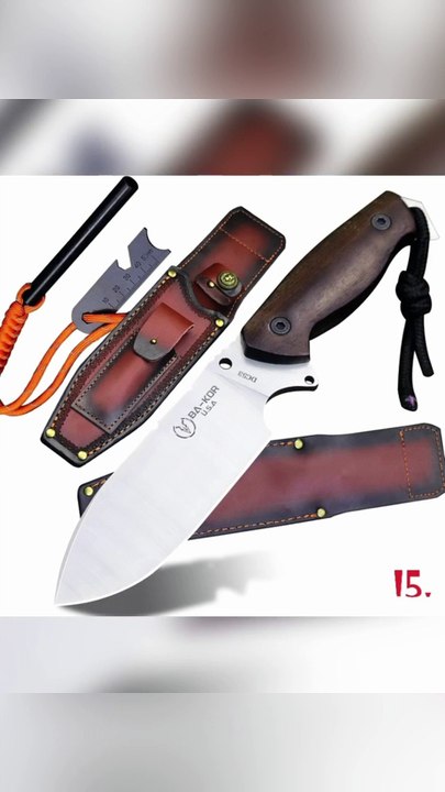 Sharp and Reliable: Best Blades for Camping, Hiking, and Wilderness Survival. Avail all 30 product links mentioned in description