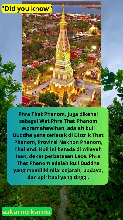 Apa Phra Itu Phanom#thailand #isan #nakhonphanom #lao #dvarati