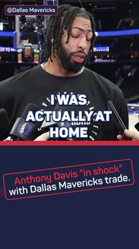 Davis recounts the 'shock' of his trade