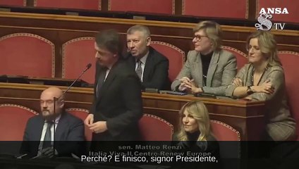 Almasri, Renzi: "Meloni vile, non e' lady di ferro ma uomo di burro"