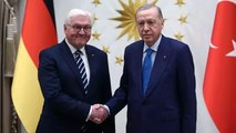 Cumhurbaşkanı Erdoğan, Almanya Cumhurbaşkanı Steinmeier ile görüştü