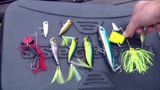 Les TOPWATER, des leurres de pêche HYPER EFFICACES !!! (brochet ,perche, bass)
