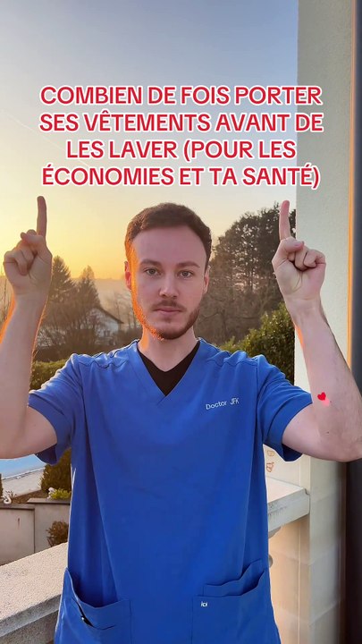 Combien de fois porter ses vêtements avant de les laver ? 🤔😰😱😳