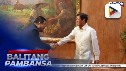 Thai Ambassador to PH Tull Traisorat pays courtesy call on Pres. Marcos Jr.