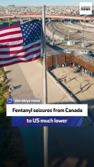 Fentanyl seizures from Canada to US much lower