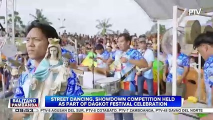 Street dancing, showdown competition held as part of Dagkot Festival celebration