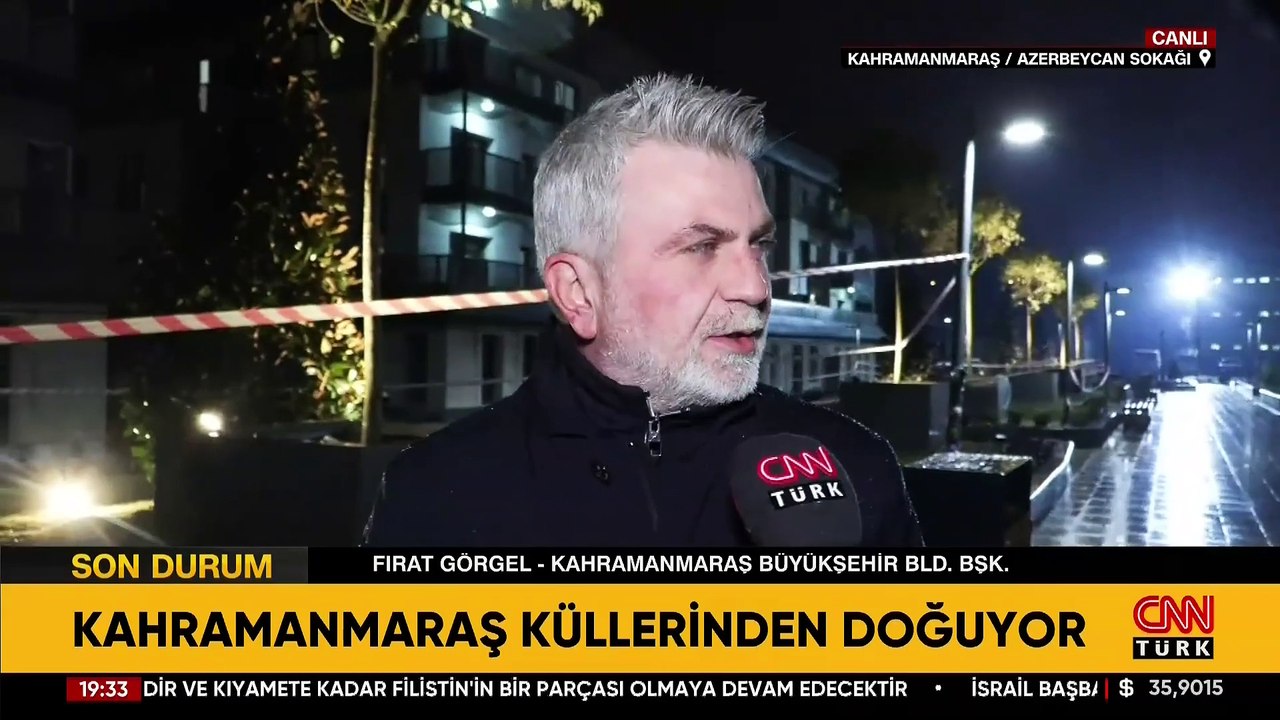 KAHRAMANMARAŞ KÜLLERİNDEN DOĞUYOR | Büyükşehir Belediye Başkanı Fırat Görgel son durumu CNN TÜRK’e anlattı
