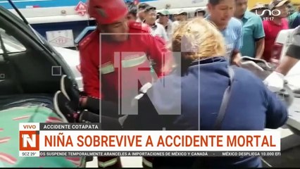 niña sobreviviente sobrevive al accidente