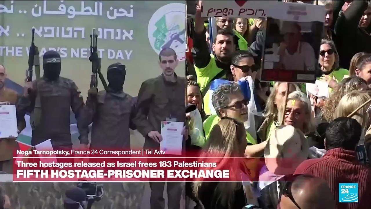 Hamas hands over Israeli hostages to Red Cross