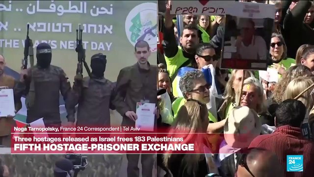 Hamas hands over Israeli hostages to Red Cross