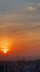 Sunset 🌅 A beautiful view from Jabal Khandamah