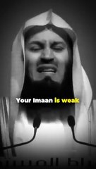Why your Iman is weak day by day