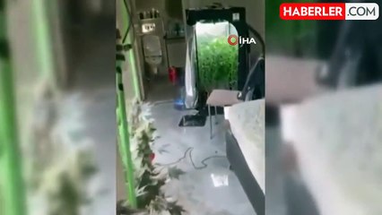 Uyuşturucu İmalatı için Evinde Sistem Kurmuş Şüpheli Yakalandı