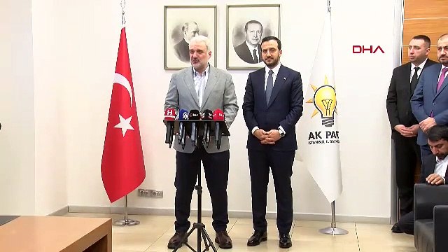 İstanbul- AK Parti İstanbul İl Başkanlığı'nda devir teslim töreni