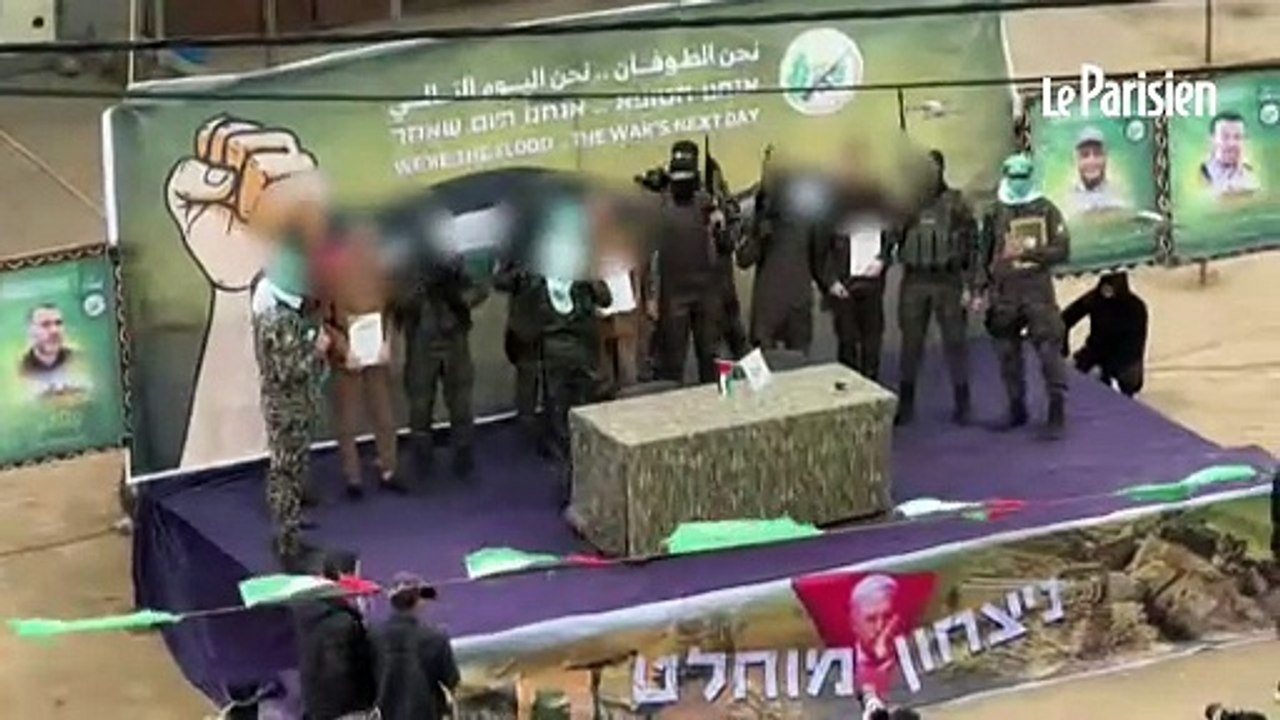 Gaza : trois otages israéliens libérés, des Palestiniens quittent la prison d'Ofer