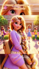 Once Upon a Classroom 📚👑 Disney Princesses Rocking School Life!