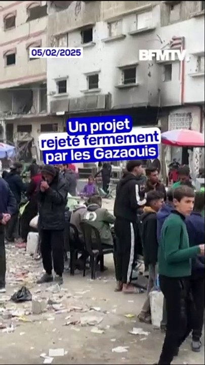 "Prendre le contrôle de Gaza": les Gazaouis réagissent aux propos de Donald Trump