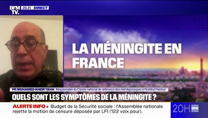 Méningite: "C'est une maladie mortelle à 100% si elle n'est pas traitée", déclare le docteur Muhamed-Kheir Taha