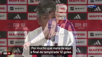 Imanol: "Óskarsson es todavía un niño que está muy verde"