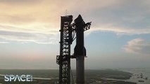 Amazing Aerial Footage Of SpaceX Starship Ahead Of A Space Launch