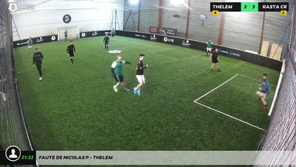 Faute de Nicolas P - THELEM
