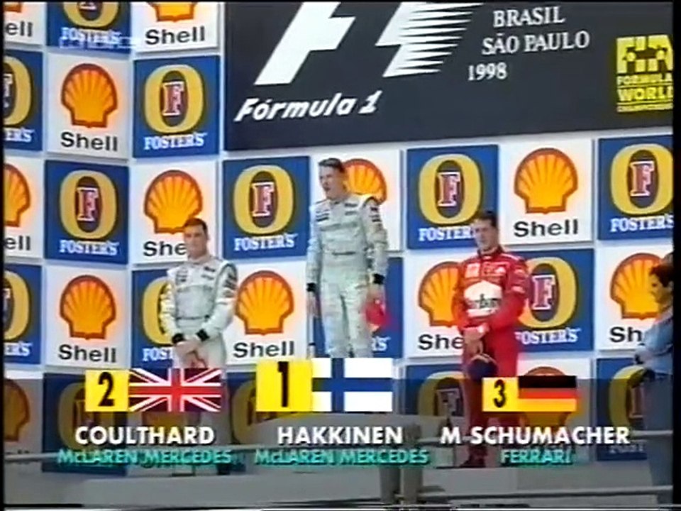 F1 1998 - Interlagos - Highlights