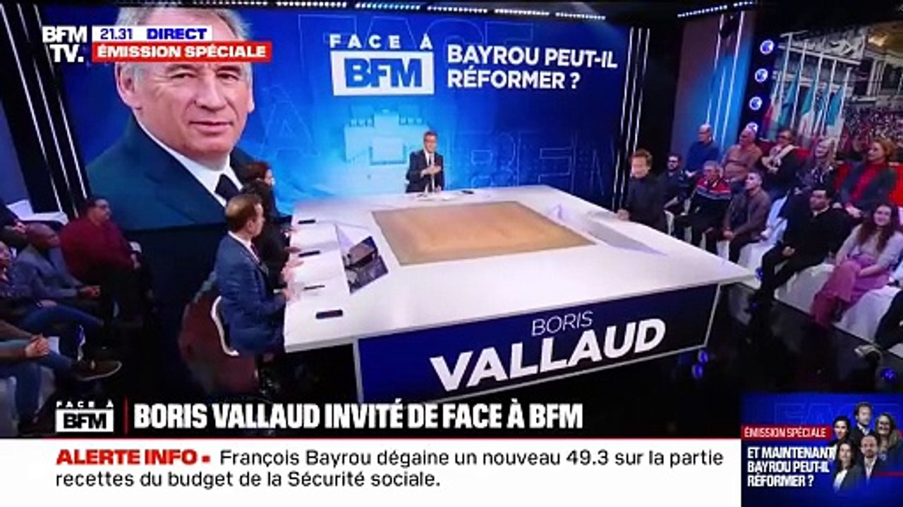 Rejet des motions de censure: "Nous n'avons changé ni d'alliance, ni rejoint une nouvelle coalition, nous sommes dans l'opposition", déclare Boris Vallaud (PS)