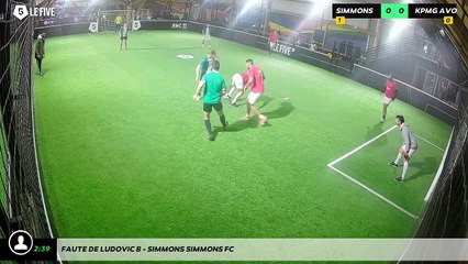 Faute de Ludovic B - Simmons Simmons Fc