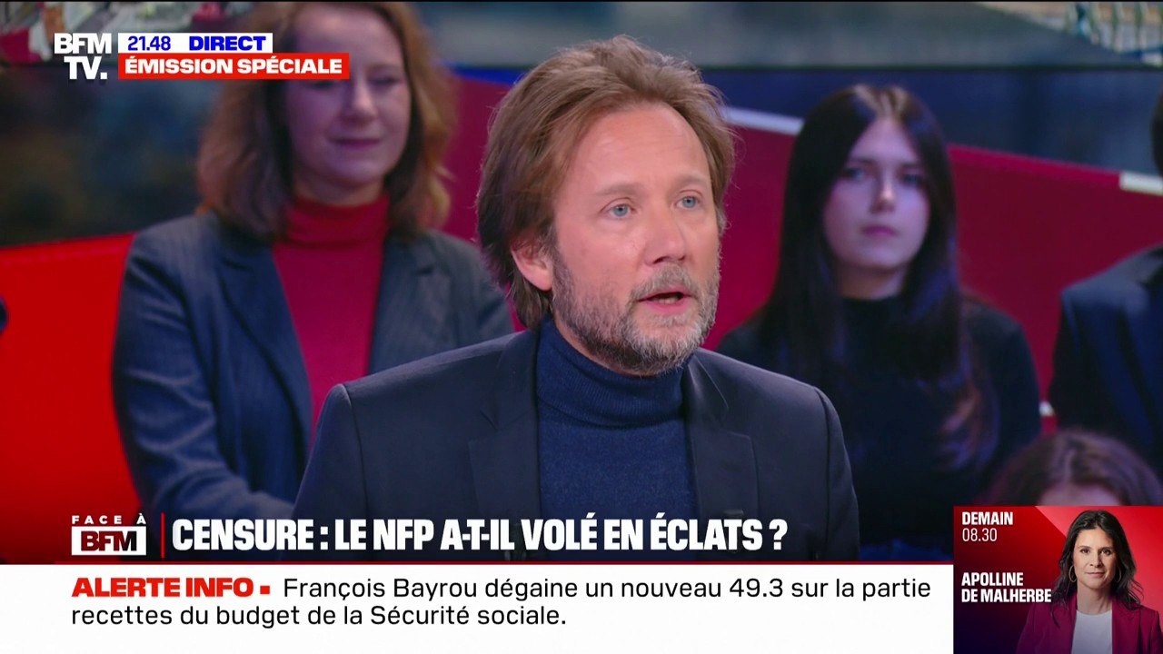 Boris Vallaud (PS): "On ne marche pas à la baguette, on est même probablement assez insoumis, on est libres en tout cas"